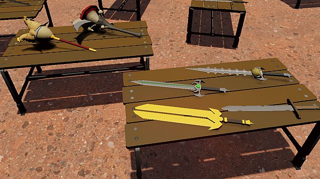 GameGuru MAX Low Poly Asset Pack - Knight Weapons Melee