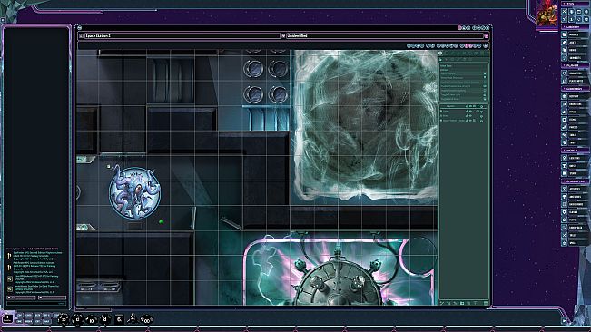 Fantasy Grounds - Starfinder 2 RPG - Flip-Mat: Space Station