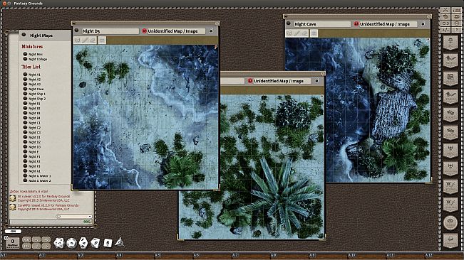 Fantasy Grounds - Black Scroll Games - Tropical Islands (Map Pack)