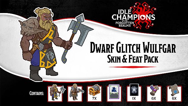 Pakiet skórki i wyczynu – Krasnolud Zakłócenia Wulfgar