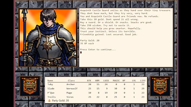 Samgood Chronicles DragonFall