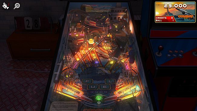 Zaccaria Pinball - Combat Deluxe Pinball Table