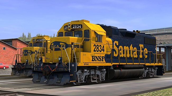 Trainz 2019 DLC: ATSF GP38-2 Santa FE (2 Pack)