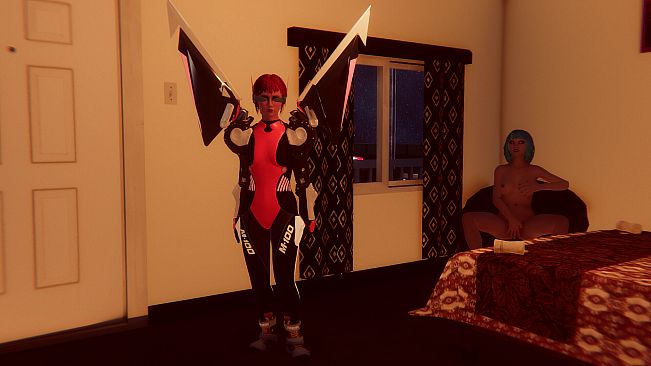Cyberpunk women for Sex motel