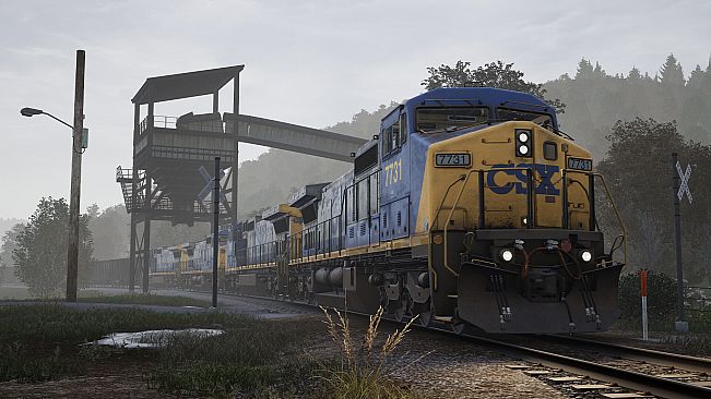 Train Sim World 6: CSX C40-8W Loco Add-On