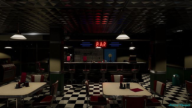 Ambient Channels: American Retro - Cozy Café After Hours