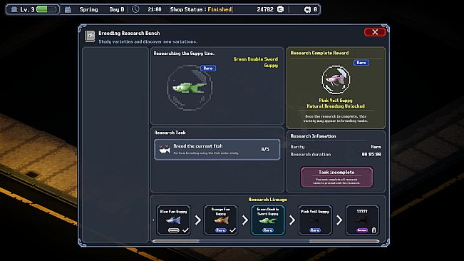 NightGlow : Aquarium Shop Simulator