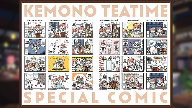Kemono Teatime Design Works – Café Days