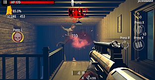 Zombie Hunter: D-Day - SS-ranked Weapon "JACKHAMMER"