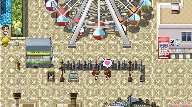 RPG Maker MZ - Amusement park! Tile set