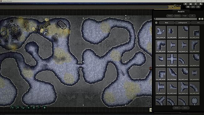 Fantasy Grounds - FG Underground Map Pack