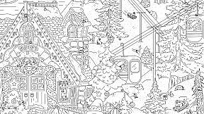 Cats Hidden in Christmas