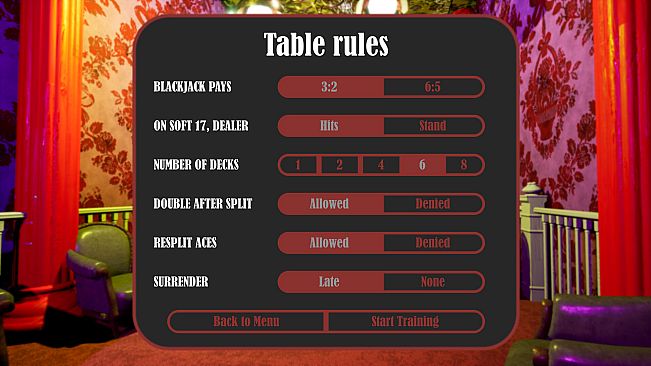 Blackjack Training