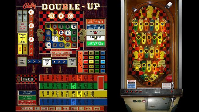 Bingo Pinball Gameroom - Bally Double Up