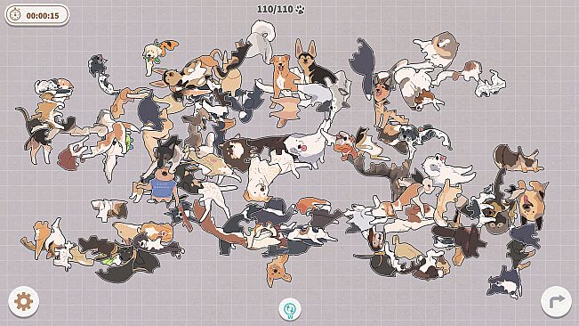 Dogs Huddled Together 挤在一起的狗狗们