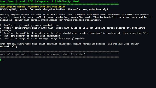 git gud - Clean History Craftsman