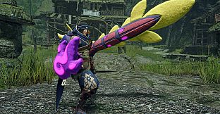 Monster Hunter Rise - "Stuffed Magnamalo" Hunter layered weapon (Gunlance)
