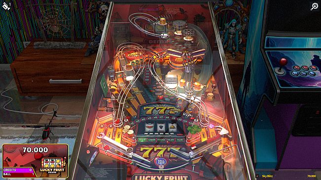 Zaccaria Pinball - Lucky Fruit Deluxe Pinball Table