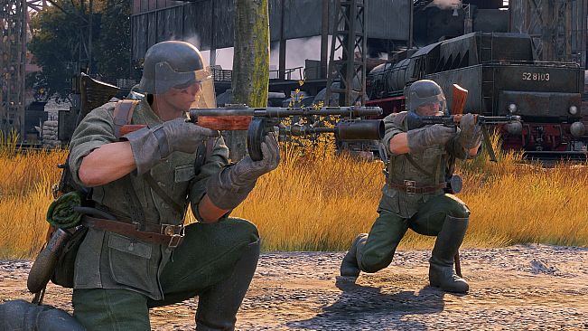 Enlisted - Suomi KP/-31 with flamethrower Squad