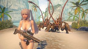 Anime Girls: Sun of a Beach