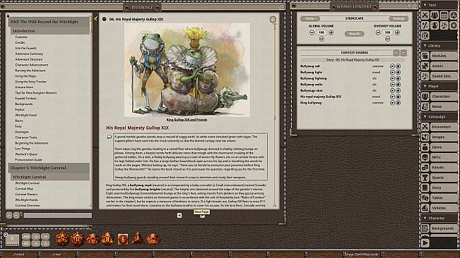 Fantasy Grounds - D&D The Wild Beyond the Witchlight - Syrinscape Sound Link Pack