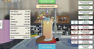 A stupid game about pouring drinks for the P.T.A.