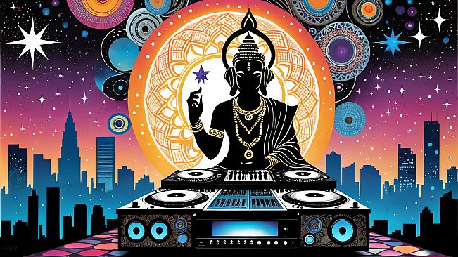 AI-VJ - Urban Mosaic 4k Visuals