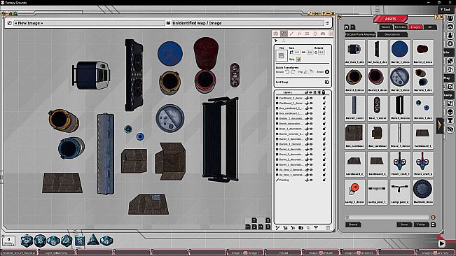 Fantasy Grounds - FG Cyberpunk Alleyways