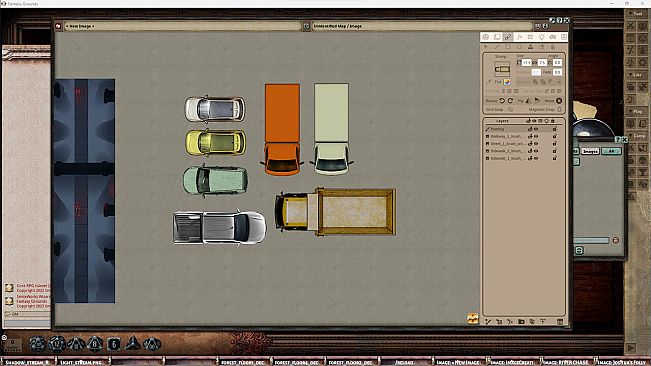 Fantasy Grounds - FG Chases Map Pack