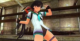 OneeChanbara ORIGIN - Exclusive Saki Costume: Saki's School Swimwear: MM Blue-Green