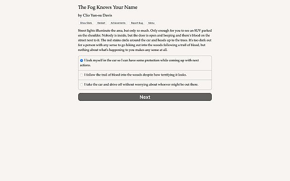 The Fog Knows Your Name