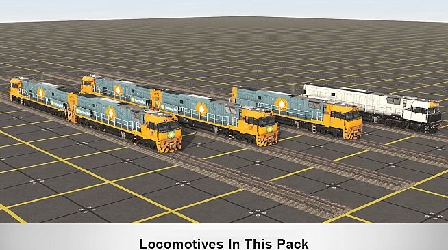 Trainz 2019 DLC - NR Class Locomotive - National Rail Pack