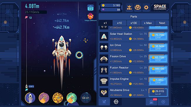 Space Colonizers Idle Clicker