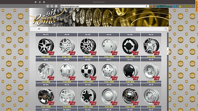 Car Mechanic Simulator 2018 - Rims DLC