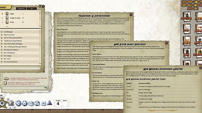 Fantasy Grounds - Sundered Skies: Companion (Savage Worlds)