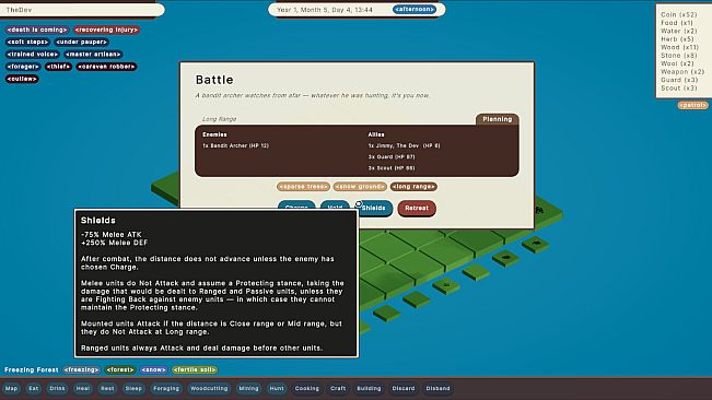 Arduus: Minimalist Open World Survival Craft RPG