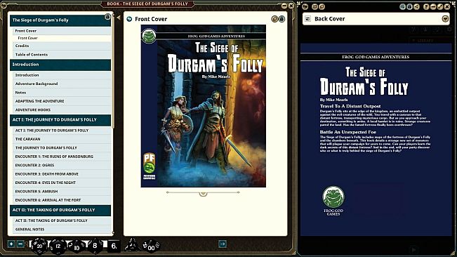 Fantasy Grounds - The Siege of Durgam's Folly