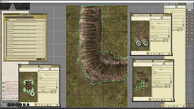 Fantasy Grounds - Pathfinder RPG - GameMastery Map Pack: Mines