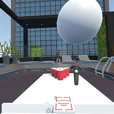 Huge Beer Pong Challenges VR