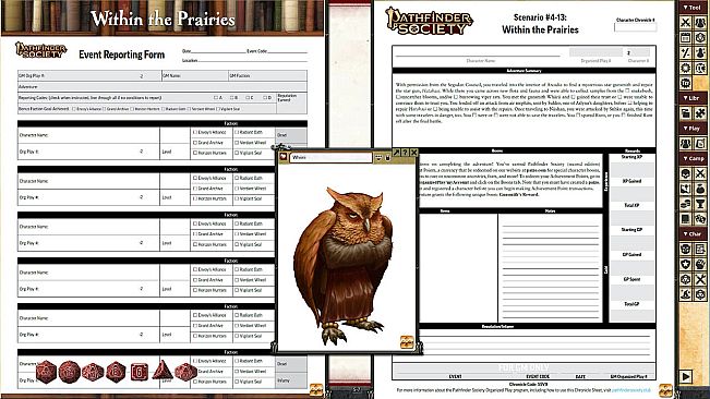 Fantasy Grounds - Pathfinder 2 RPG - Pathfinder Society Scenario #4-13: Within the Prairies