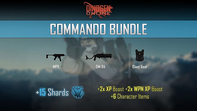 Dinogen Online: Commando Bundle