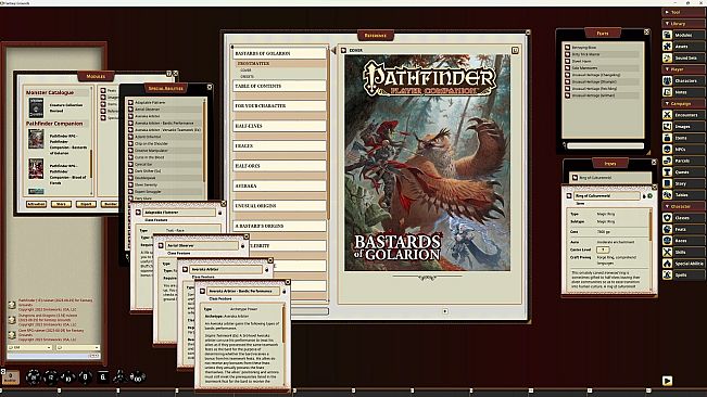 Fantasy Grounds - Pathfinder RPG - Pathfinder Companion: Bastards of Golarion