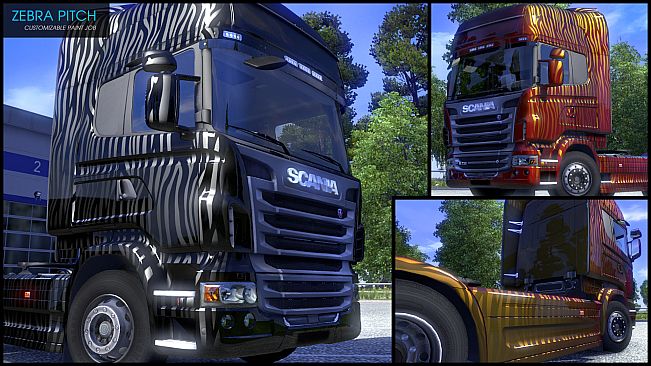 Euro Truck Simulator 2 - Flip Paint Designs