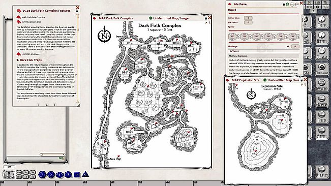 Fantasy Grounds - Quests of Doom 4: Between a Rock and a Charred Place (5E)