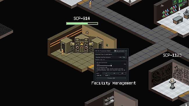 SCP Idle: SECURE. CONTAIN. PROGRESS.