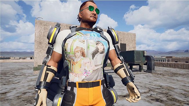 EARTH DEFENSE FORCE: IRON RAIN - Creation parts: T-Shirt:  HappyManager
