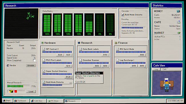 Internet Cafe 98