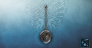 Monster Hunter World: Iceborne - Pendant: Mechanical Silver Watch