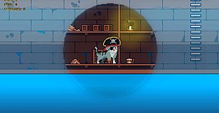 Rooftop Rascal: The Pirate Cat