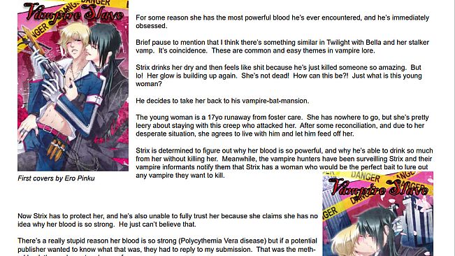 Vampire Slave Art Book